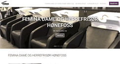 Desktop Screenshot of femina-frisor.no